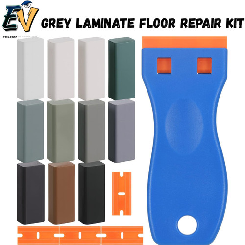 Grey laminate floor repair - grey,